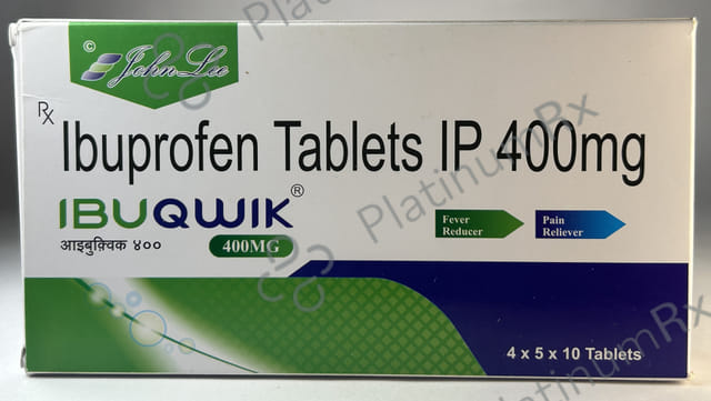 Ibuqwik 400mg Tablet 10s