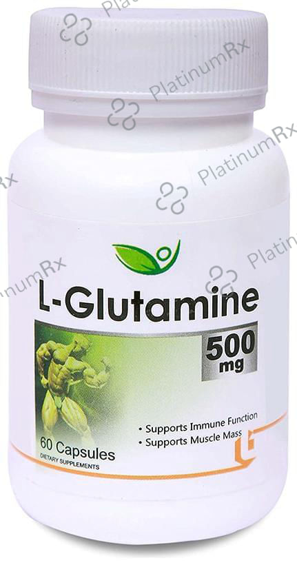Biotrex L-Glutamine 500mg Capsule