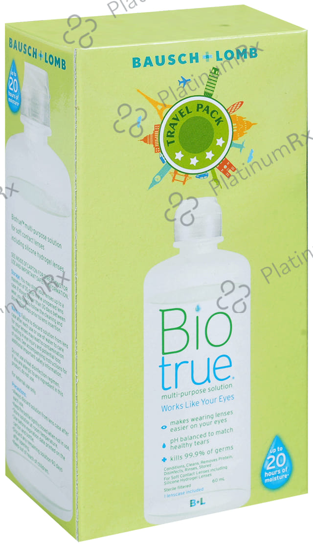 Bio True Multi Purpose Lens Solution 60ml