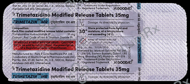 Trimetazin MR Tablet