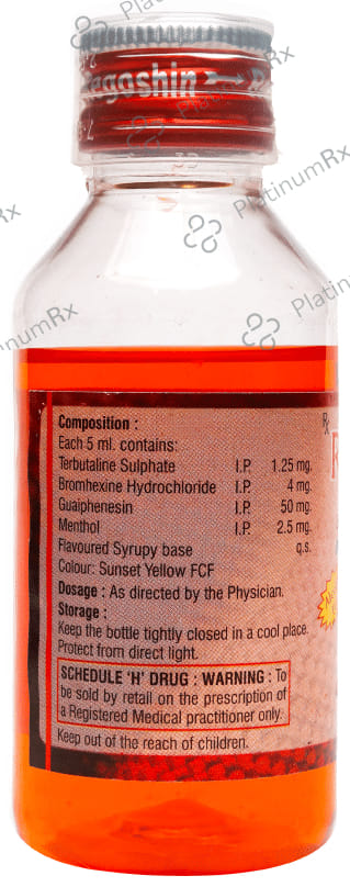 Regoril Expectorant Alcohol Free 100ml