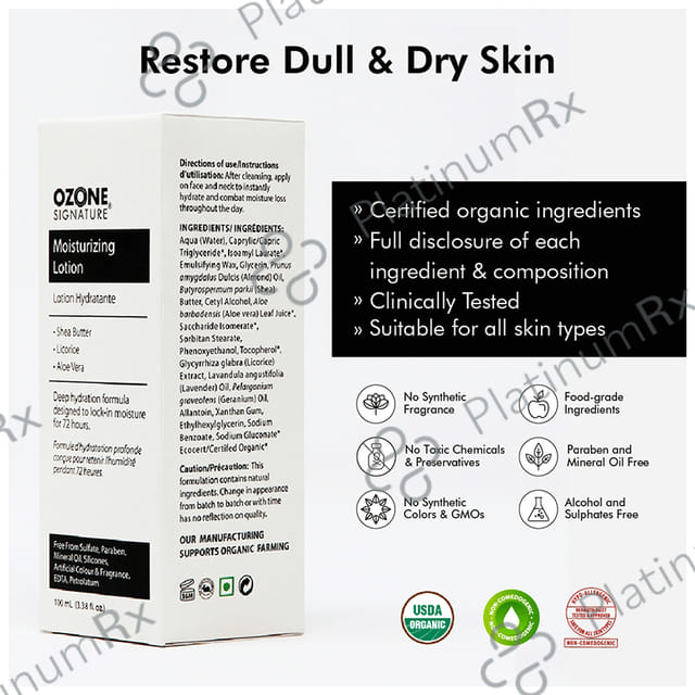 Ozone Signature Moisturizing Lotion