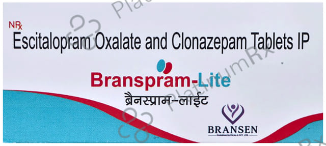 Branspram Lite 0.25/5mg Tablet 10s