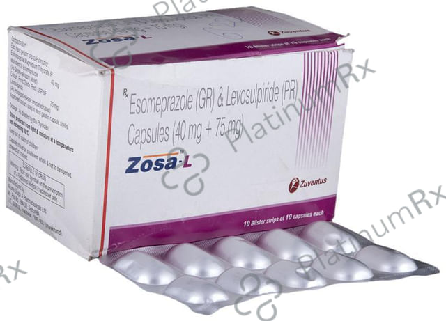 Zosa L 40/75mg Capsule PR 10s