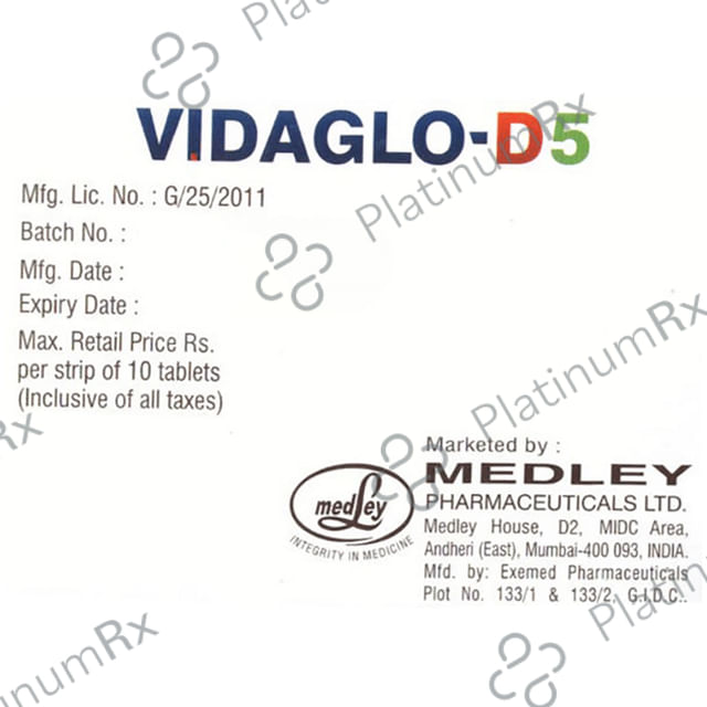 Vidaglo D5 Tablet SR