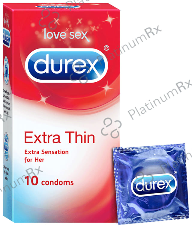 Durex Extra Thin Condom 10s