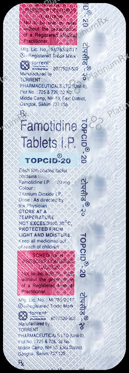 Topcid 20 Tablet