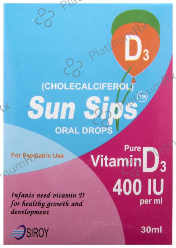 Sun Sips 400IU Drop 30ml