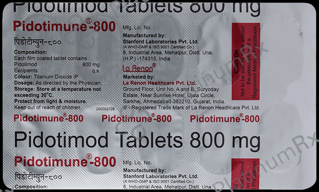 Pidotimune 800 Tablet