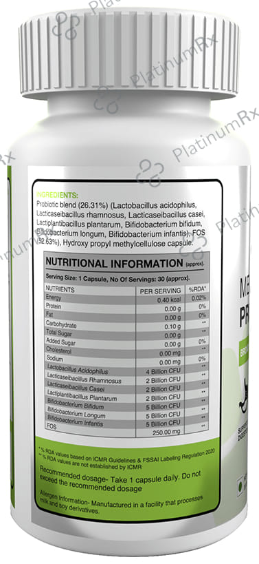 Genetic Nutrition Mega Probiotics Capsule