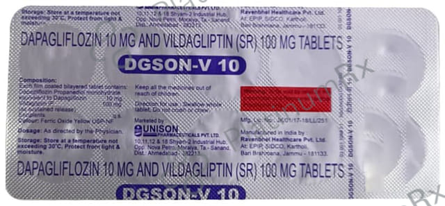 Dgson V 10/100mg Tablet SR 10s