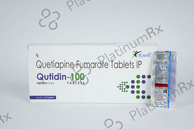 Qutidin 100mg Tablet 10s