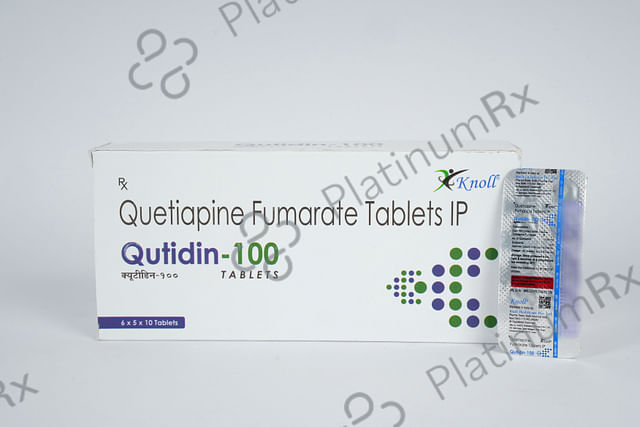 Qutidin 100mg Tablet 10s