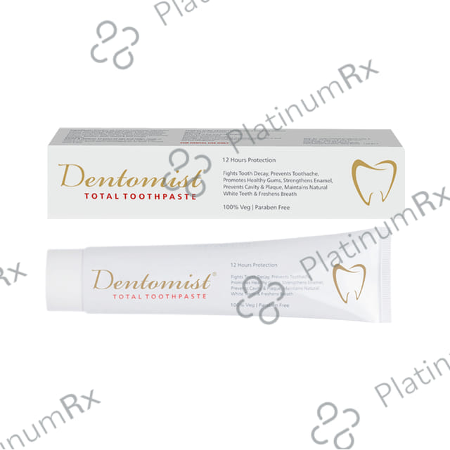 Dentomist Total Toothpaste (100gm Each) 1 Tube