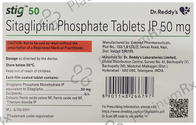 Stig 50mg Tablet 15s
