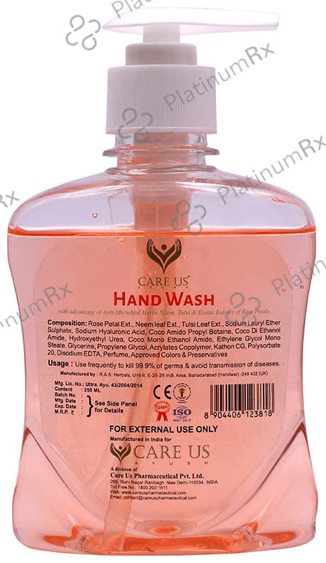 Care US Rose Hand Wash