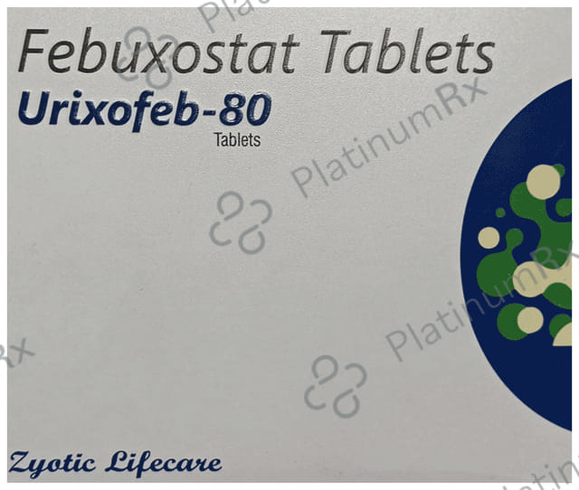 Urixofeb 80mg Tablet