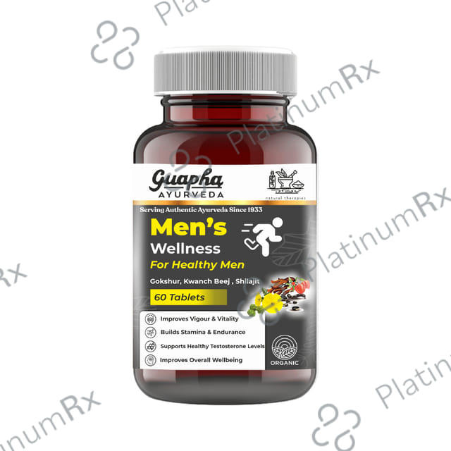 Guapha Ayurveda Men's Wellness Tablet
