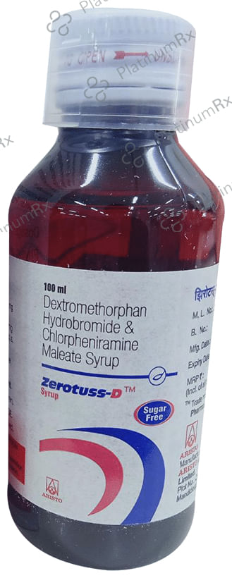 Zerotuss-D Syrup Sugar Free