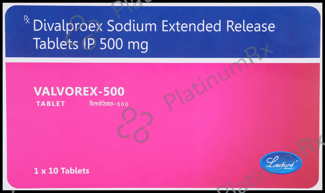 Valvorex 500mg XR Tablet 10s