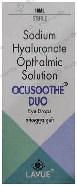 Ocusoothe Duo Eye Drop 10 Ophthalmic Solution