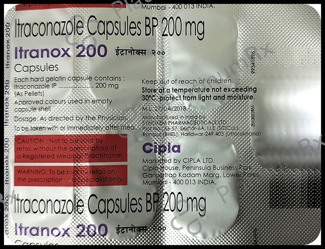 Itranox 200mg Capsule 7s