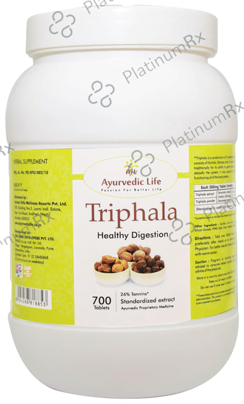 Ayurvedic Life Triphala Tablet 700 tablets