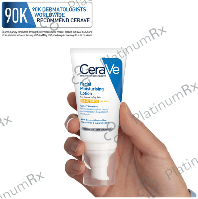 CeraVe AM Facial Moisturising SPF 30 Lotion 52ml