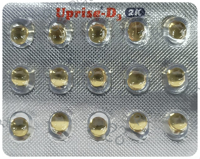 Uprise D3 2000IU Soft Gelatin Capsule 15s