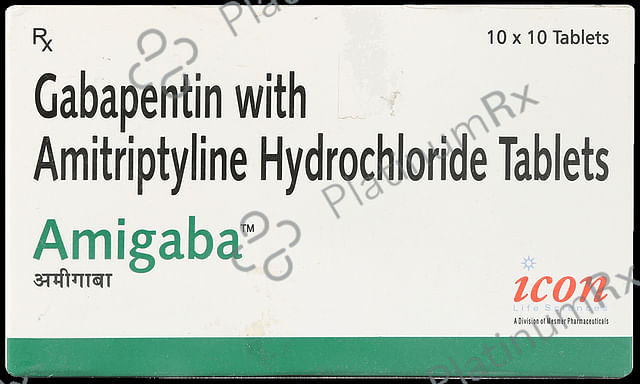 Amigaba 300/10mg Tablet 10s