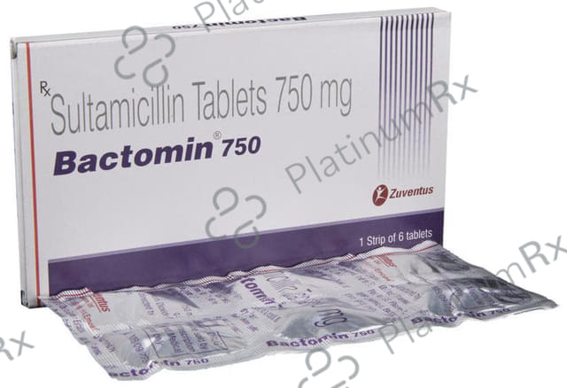Bactomin 750mg Tablet 6s