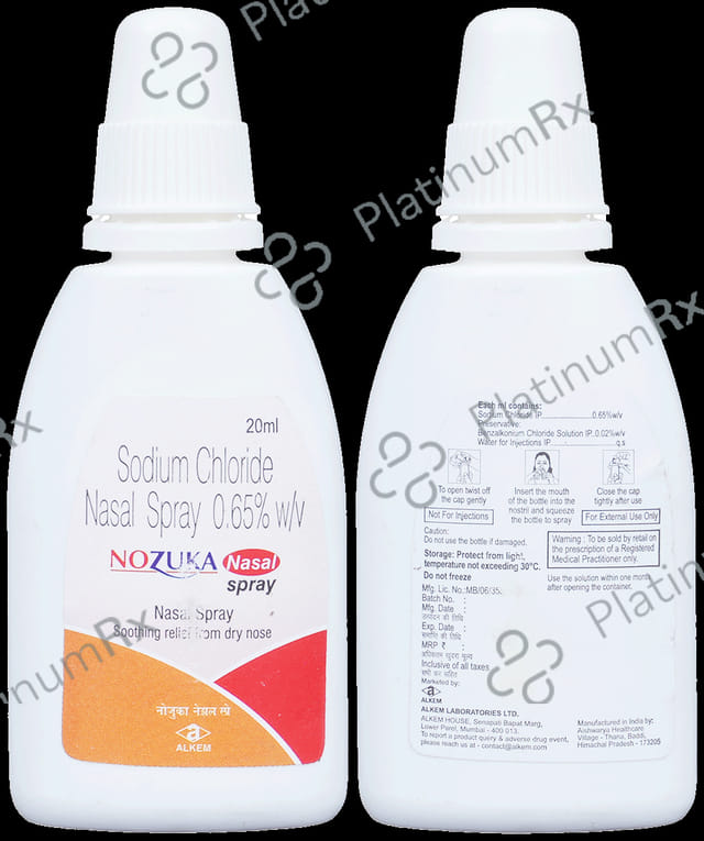 Nozuka Nasal Spray