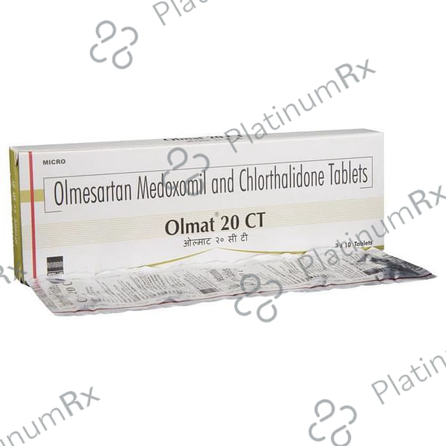Olmat 20 CT Tablet 10 tablets