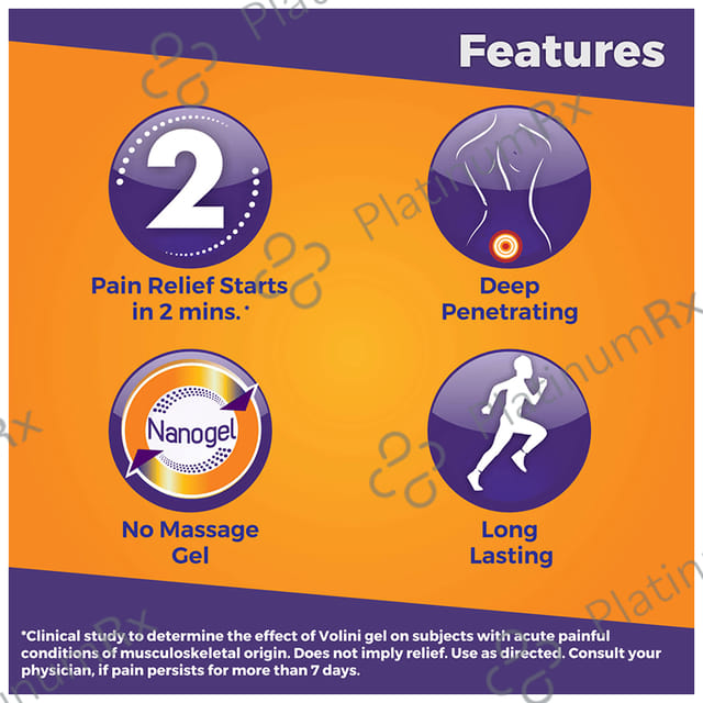 Volini Pain Relief Gel 4gm