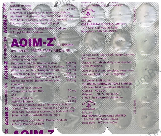 Aoim-Z Tablet