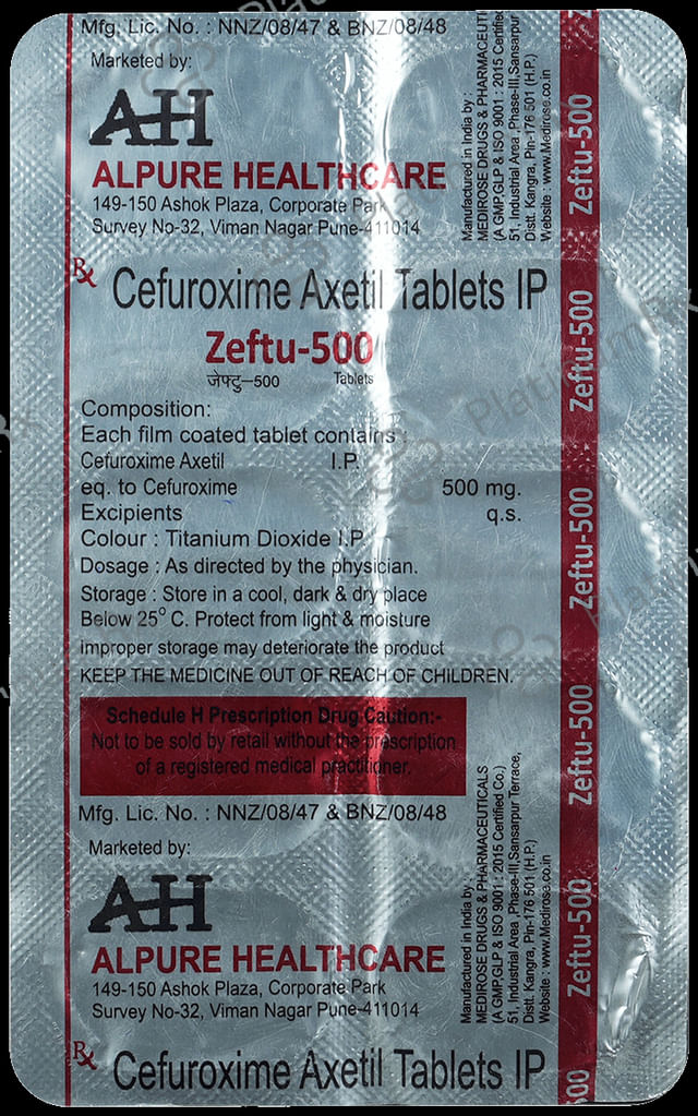 Zeftu 500 Tablet