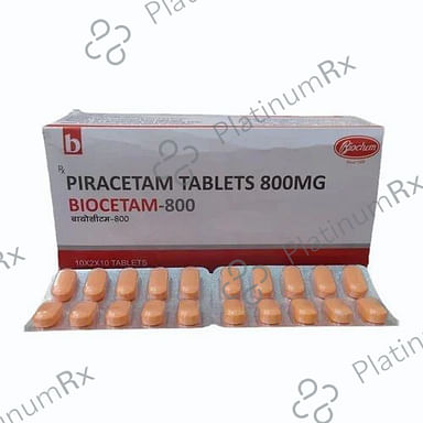 Biocetam 800mg Tablet 10s