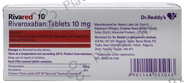 Rivared 10 Tablet