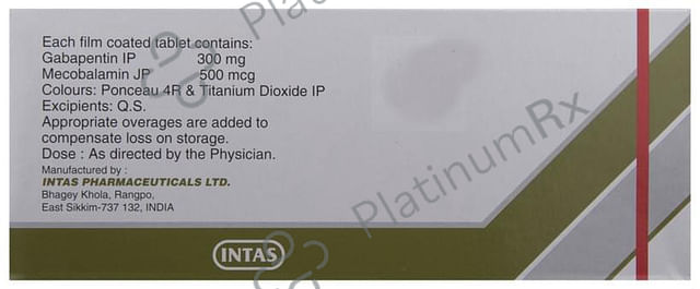 Gabapin ME Tablet 10 Tablet
