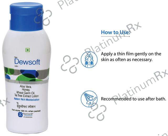 New Dewsoft Moisturising Lotion 100ml