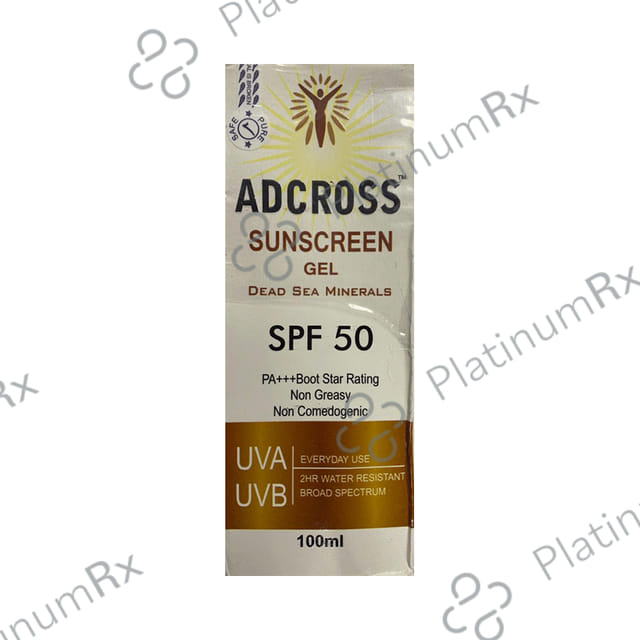 Adcross Sunscreen SPF 50 Gel 100ml