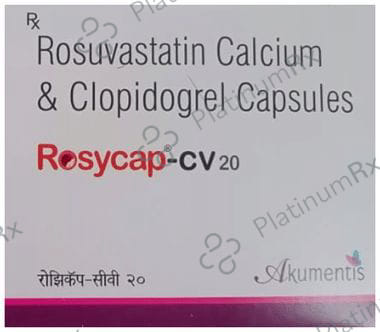 Rosycap CV 20/75mg Capsule 15s