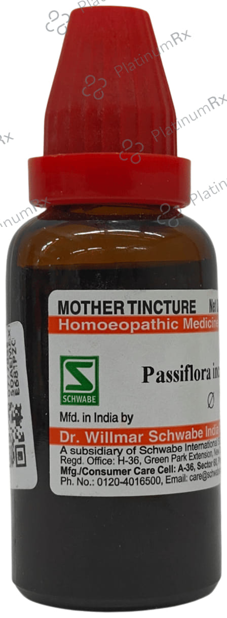 Dr Willmar Schwabe India Passiflora Incarnata Mother Tincture Q