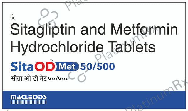 Sita OD Met 500/50mg Tablet 10s