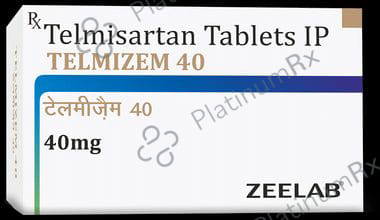 Telmizem 40 Tablet 15 Tablet