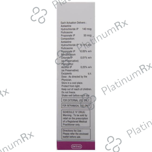 Ezicas AZ 140/50mcg Nasal Spray 7ml