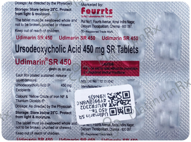 Udimarin SR 450mg Tablet 10s