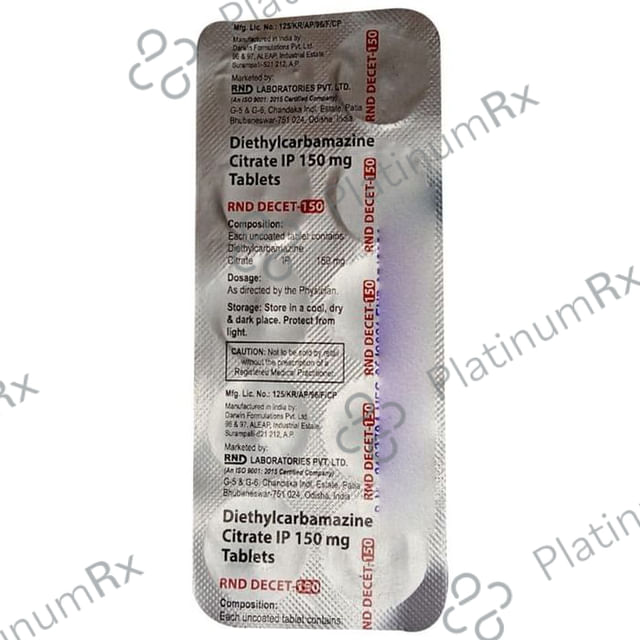 RND Decet 150 Tablet