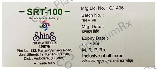S R T 100mg Tablet