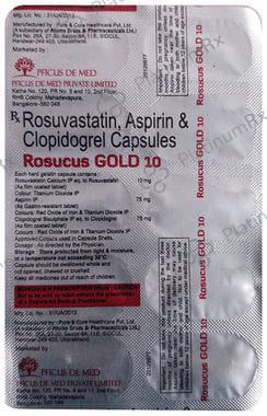 Rosucus Gold 75/10/75mg Capsule 10s
